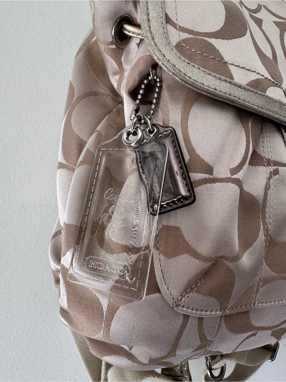 Coach Poppy Signature Backpack - Picture 2 of 9